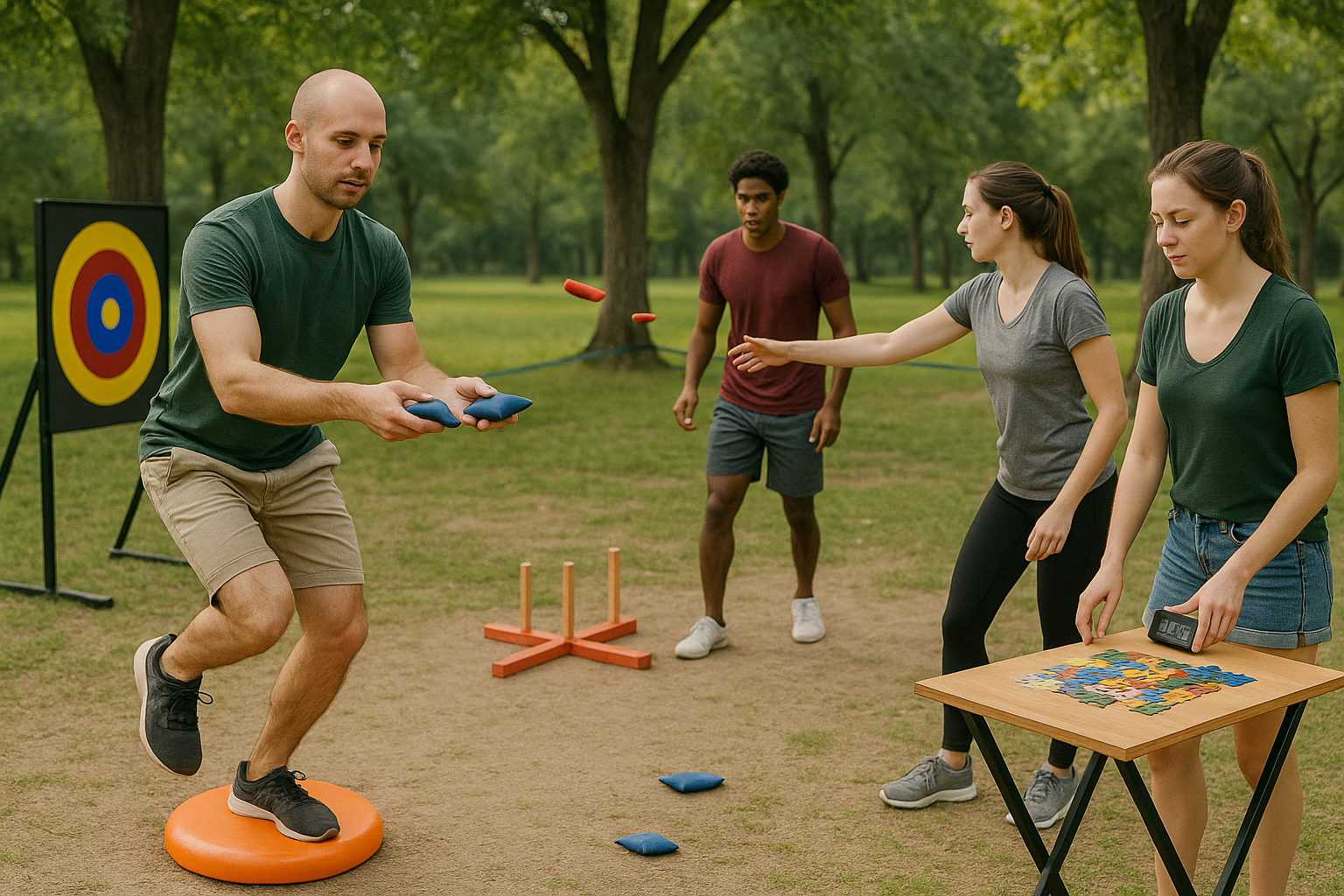 Renforcez l'esprit d'équipe avec nos animations sportives spécialement conçues pour les entreprises.